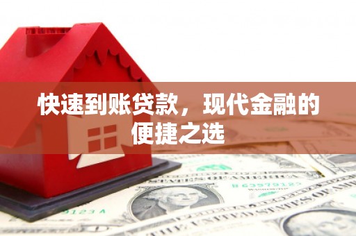 汉寿快速到账贷款，现代金融的便捷之选