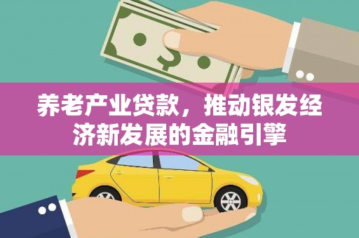 汉寿养老产业贷款，推动银发经济新发展的金融引擎
