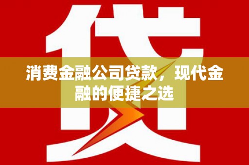 汉寿消费金融公司贷款，现代金融的便捷之选