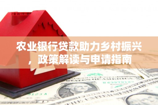 汉寿农业银行贷款助力乡村振兴，政策解读与申请指南