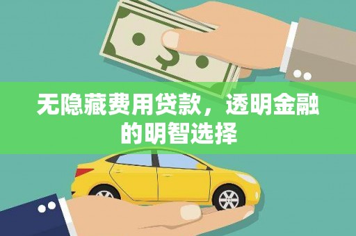 汉寿无隐藏费用贷款，透明金融的明智选择