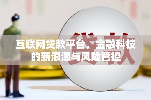 汉寿互联网贷款平台，金融科技的新浪潮与风险管控