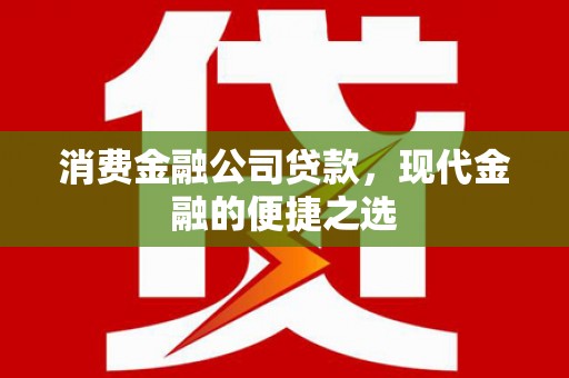 汉寿消费金融公司贷款，现代金融的便捷之选