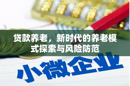 汉寿贷款养老，新时代的养老模式探索与风险防范