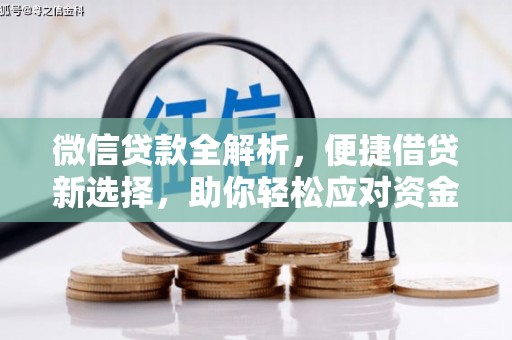 汉寿微信贷款全解析，便捷借贷新选择，助你轻松应对资金需求